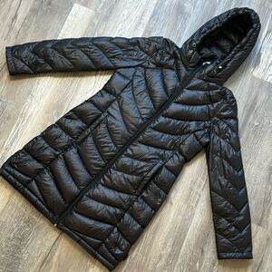 Calvin Klein Packable Down Puffer Coat w/removable Hood | SMALL | 1599